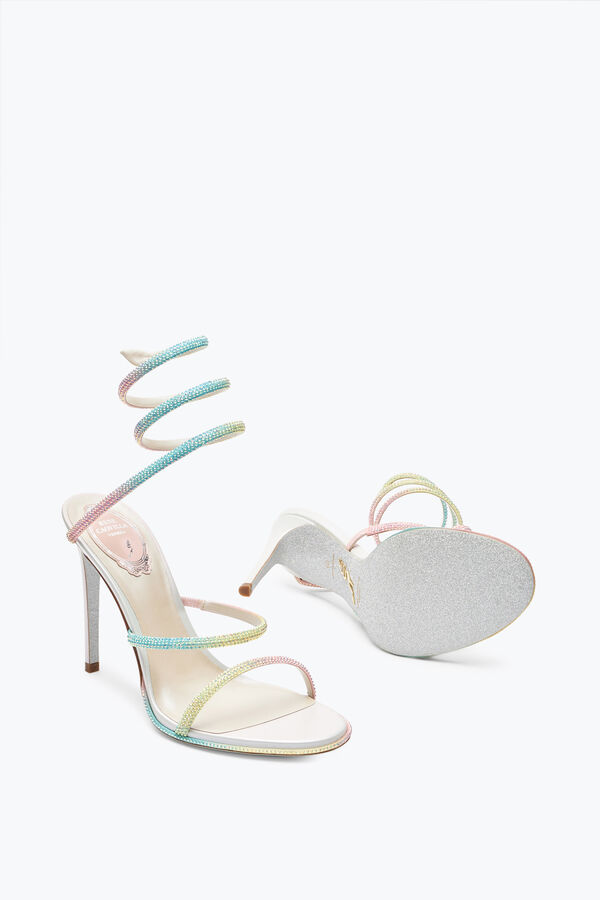 jeweled cleo burano sandale mit kristallen 105 rene caovilla