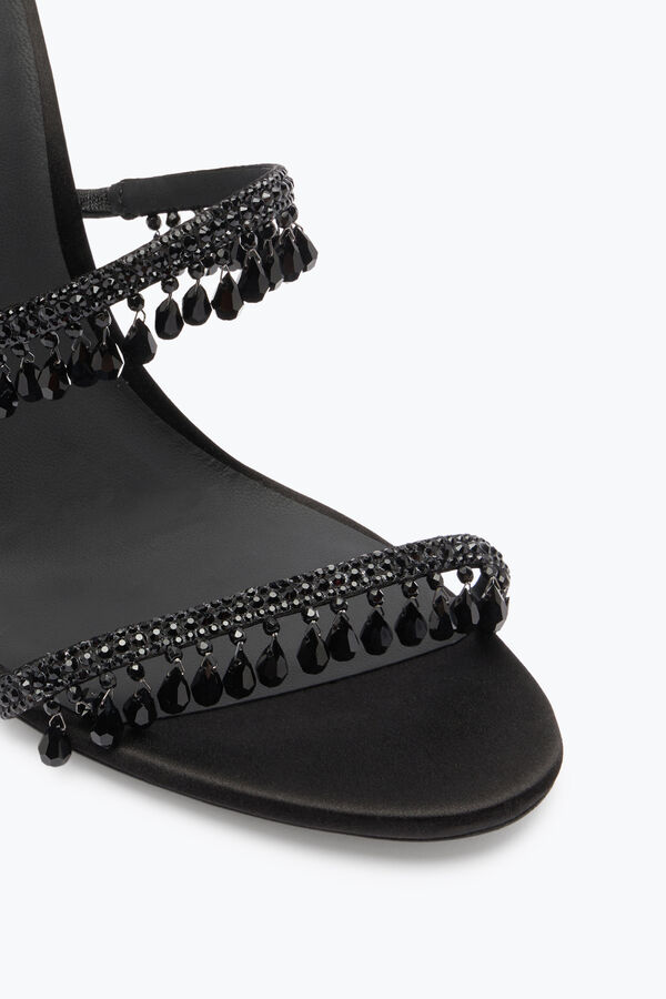 jeweled super kronleuchter schwarz sandale 105 rene caovilla