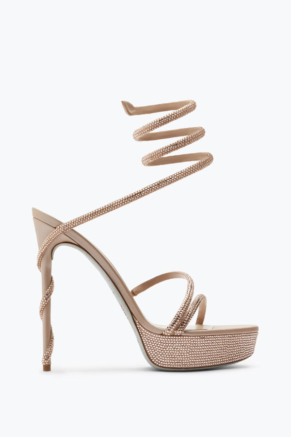 jeweled margot crystal beige platform sandal 130 rene caovilla