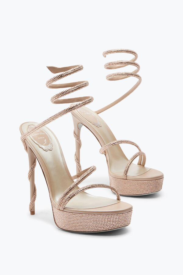 jeweled margot crystal beige platform sandal 130 rene caovilla