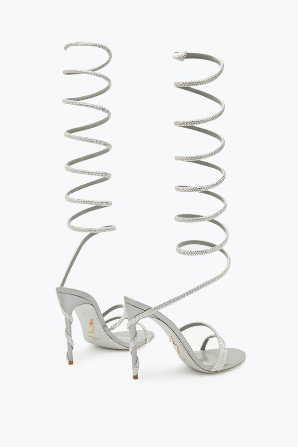 jeweled margot crystal grau sandale 105 rene caovilla
