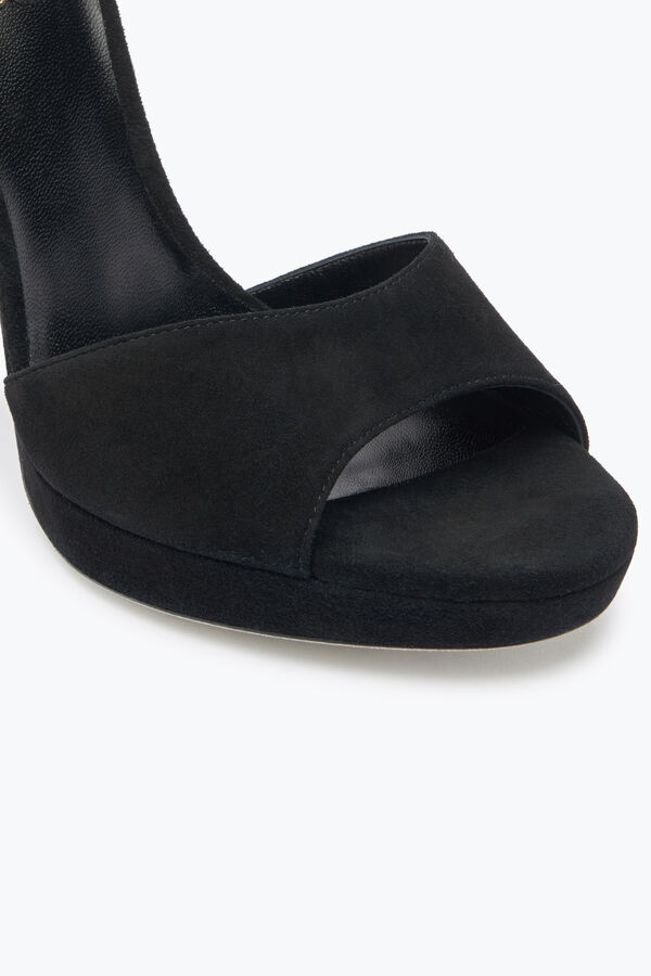 jeweled margot black suede und gold platform sandal 120 rene caovilla