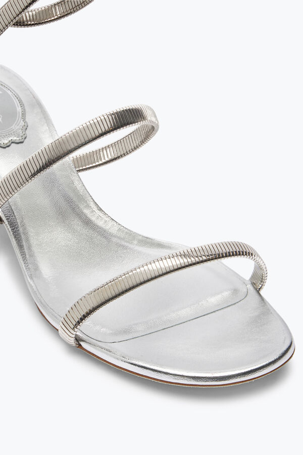 jeweled juniper silber sandale 40 rene caovilla