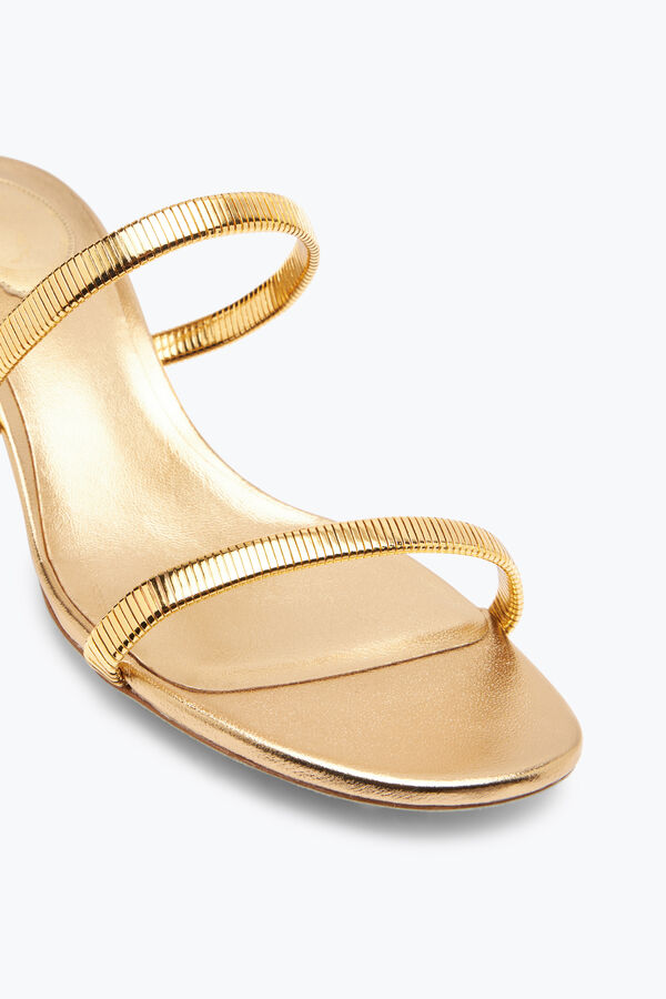 jeweled juniper metallic gold sandale 40 rene caovilla
