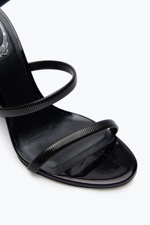 jeweled symphony schwarze sandale 105 rene caovilla