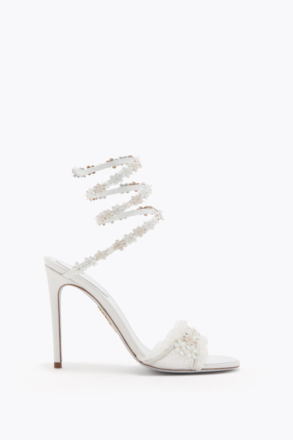 jeweled blÜte white sandal 105 rene caovilla