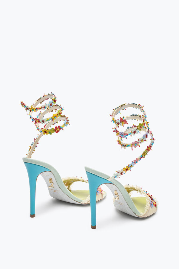 jeweled bloom sandale 105 rene caovilla
