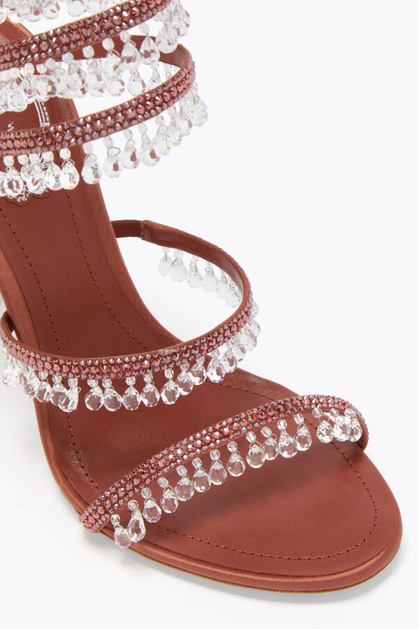 jeweled kronleuchter mocha mousse sandal 105 rene caovilla