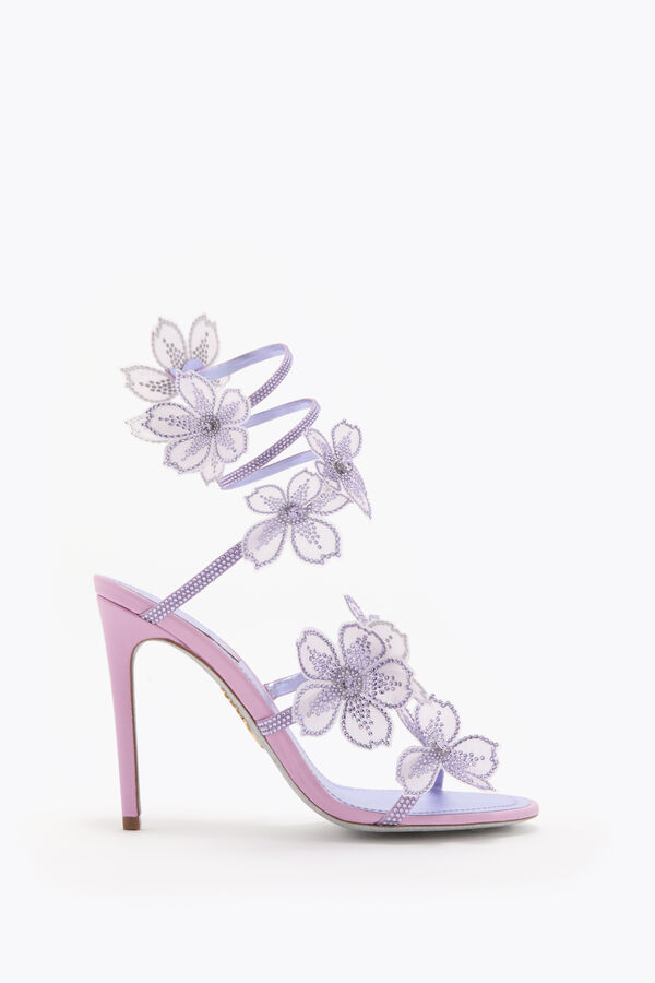 jeweled pfirsich blume wisteria sandal 105 rene caovilla