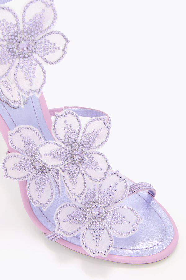 jeweled pfirsich blume wisteria sandal 105 rene caovilla