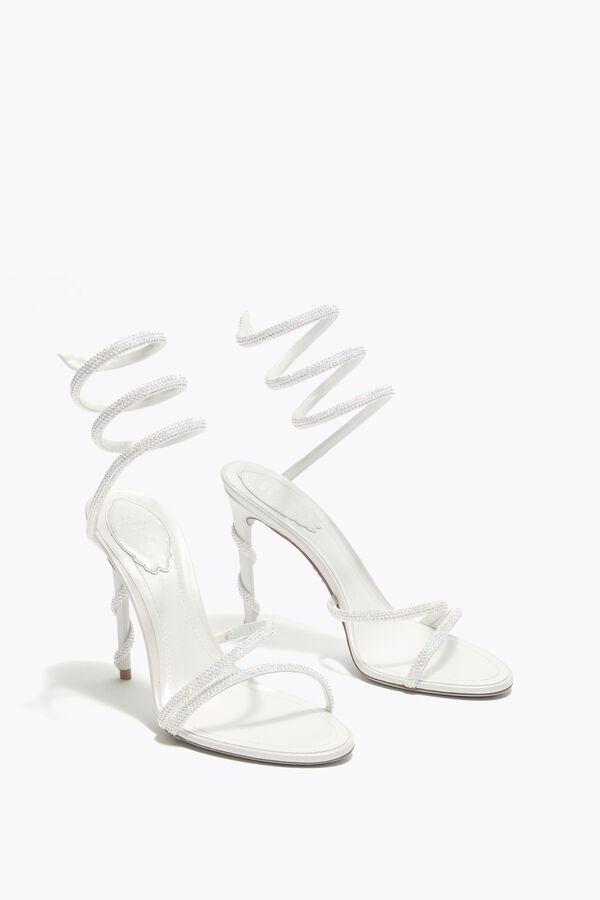 jeweled margot white sandal 105 rene caovilla