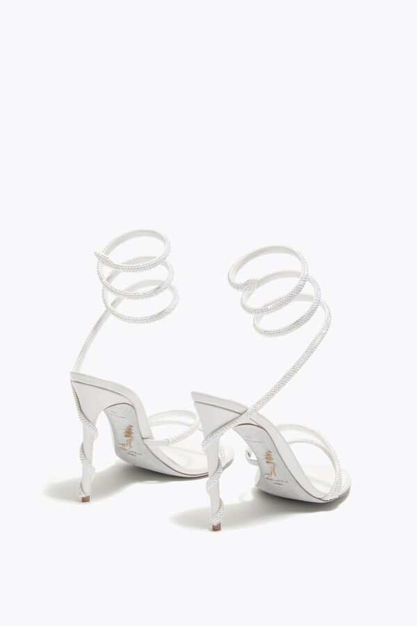 jeweled margot white sandal 105 rene caovilla
