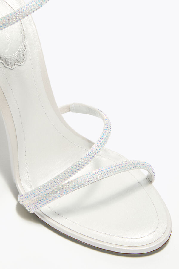 jeweled margot white sandal 105 rene caovilla