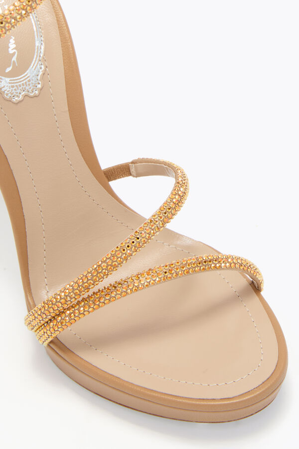 jeweled margot honig plattform sandale 120 rene caovilla