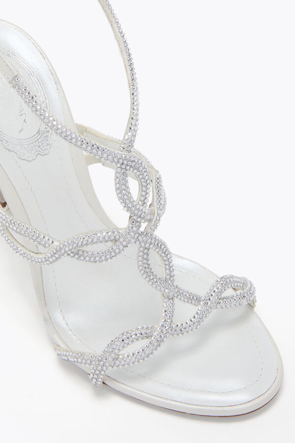 jeweled dalilah weiße sandale 105 rene caovilla