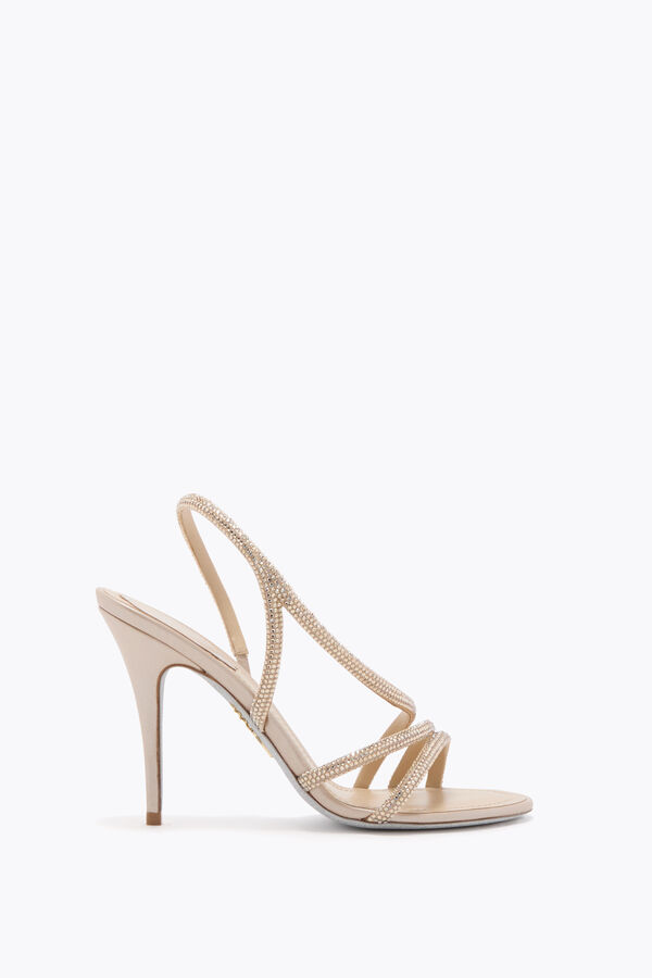 jeweled erin gold sandale 100 rene caovilla