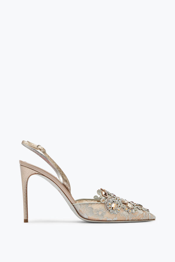 jeweled grau jewel slingbacks veneziana rene caovilla