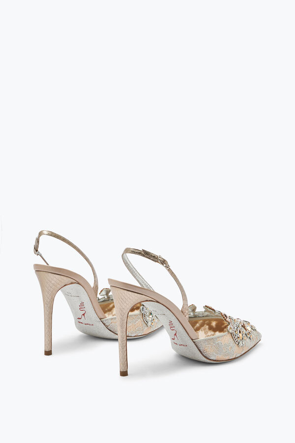 jeweled grau jewel slingbacks veneziana rene caovilla