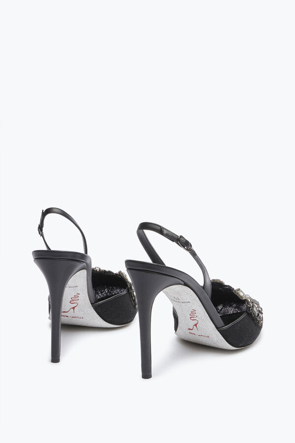 jeweled high-heeled slingbacks veneziana rene caovilla