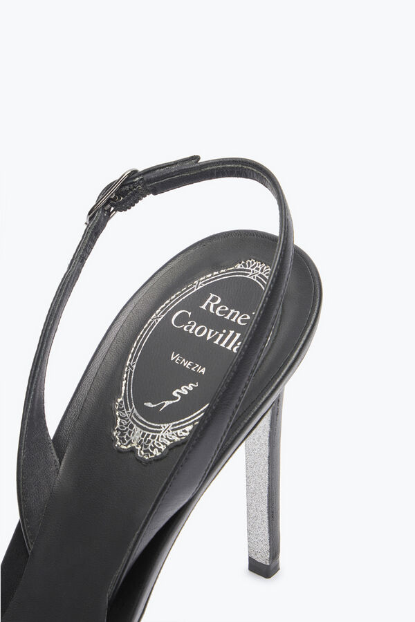 jeweled high-heeled slingbacks veneziana rene caovilla