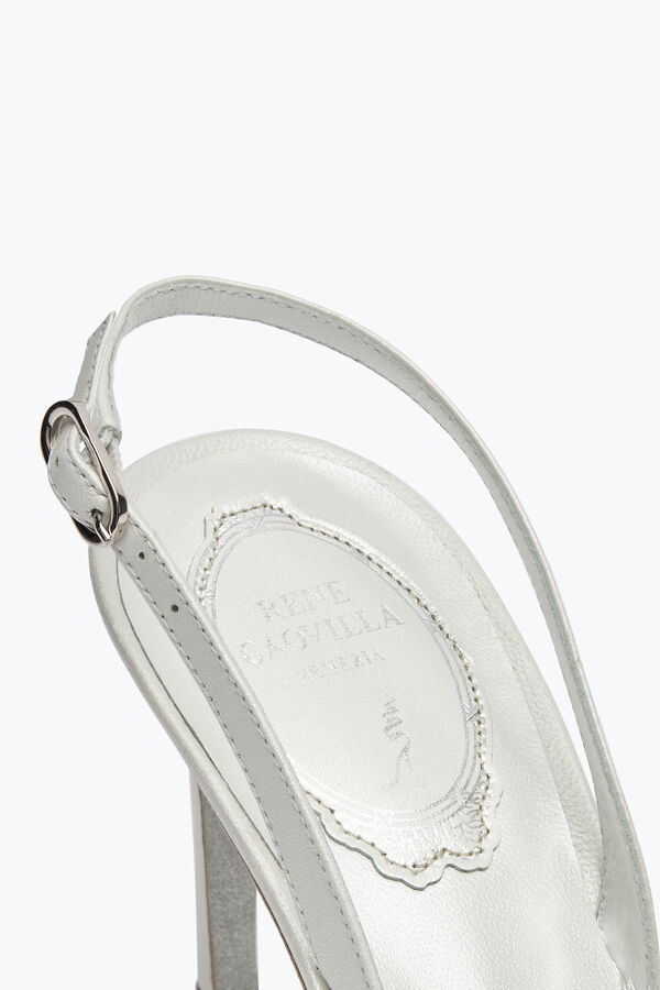 jeweled cinderella weiße slingback 80 rene caovilla