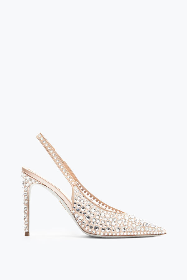 jeweled gilda nude 105 slingback rene caovilla