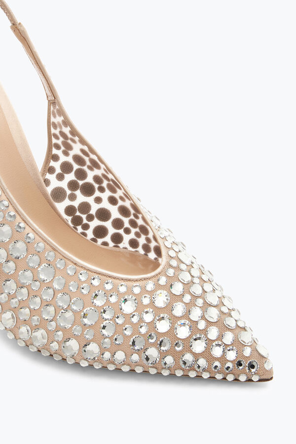 jeweled gilda nude 105 slingback rene caovilla