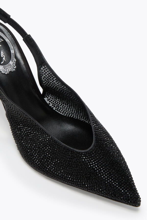 jeweled jinny schwarz slingback 80 rene caovilla