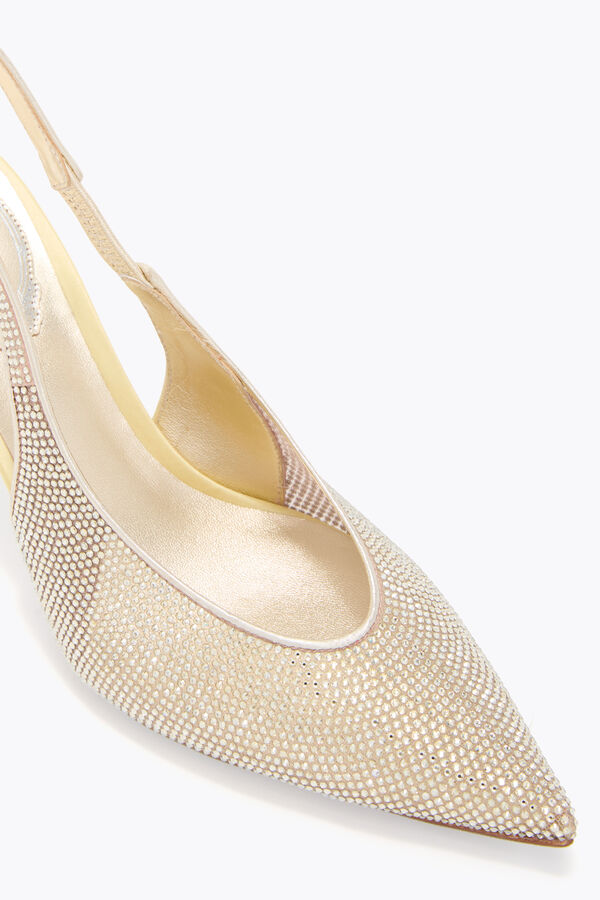 jeweled jinny zitrone gelb slingback 80 rene caovilla