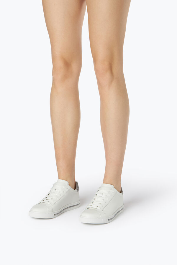 jeweled xtra weiß und silber sneaker-15 rene caovilla
