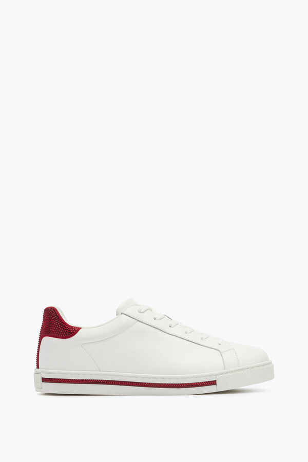 jeweled xtra crystal weiß-rote sneaker-15 rene caovilla