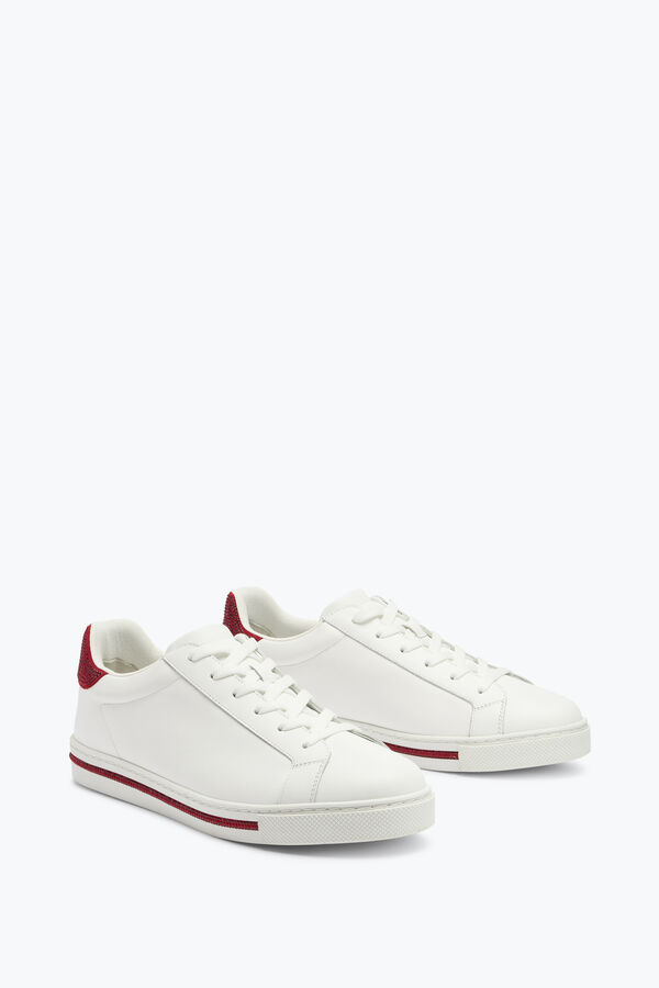 jeweled xtra crystal weiß-rote sneaker-15 rene caovilla